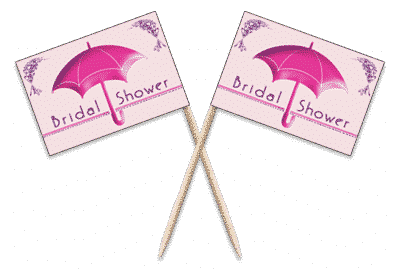bridal shower umbrella clip art
